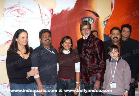 Amitabh Bachchan au Salon du Cinéma 2009