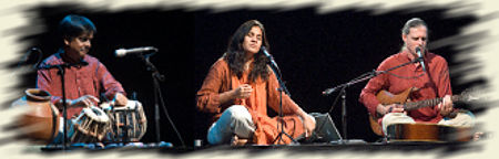 Gopika, Nadaka et Ganesh Basavaraj en concert