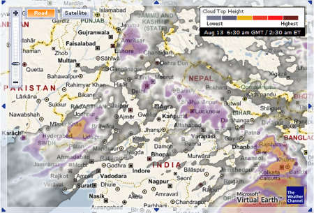 La météo de l'Inde sur Weather.com